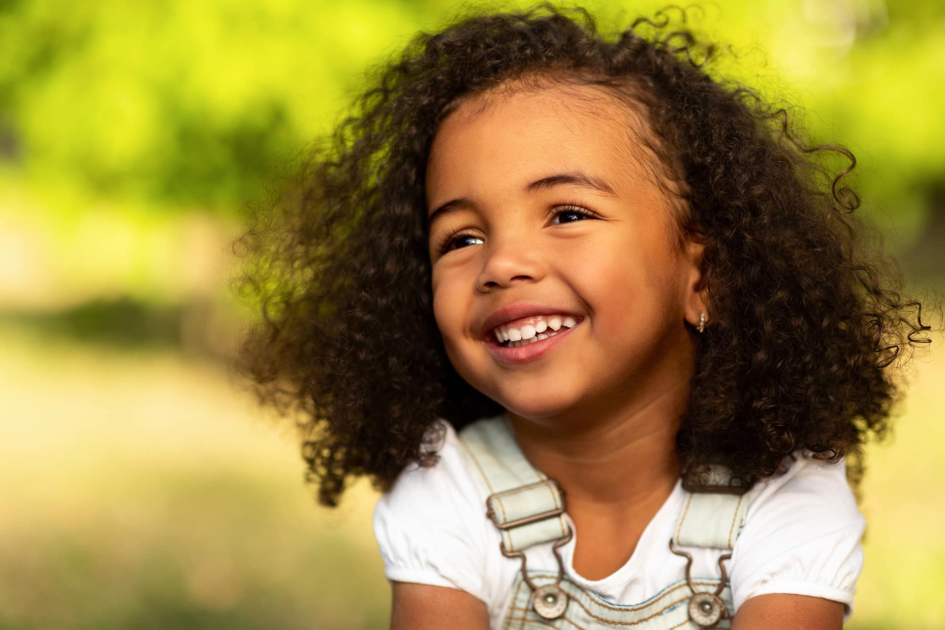young girl smiling - Pediatric Dentistry on Kimball