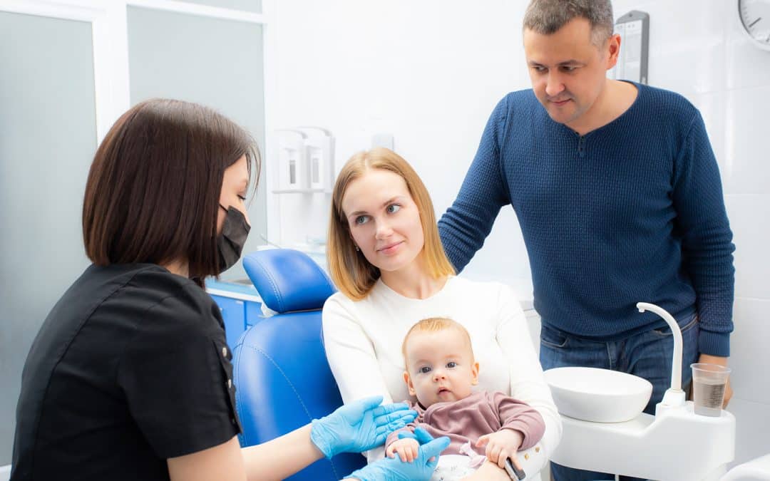 Baby's first dentist appointment in Brooklyn, NY