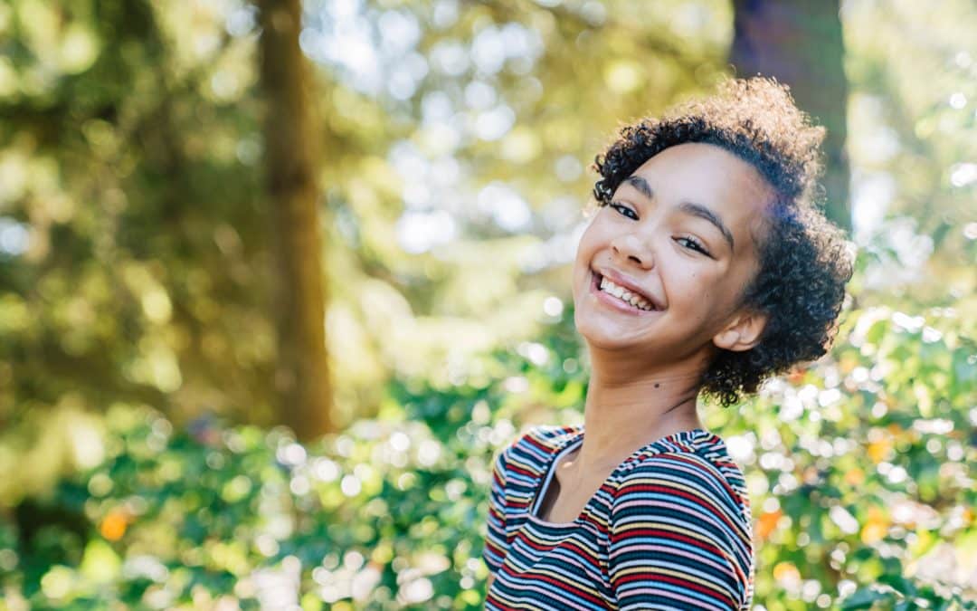 Girl transitioning from pediatric dentistry to general dentistry in Brooklyn NY