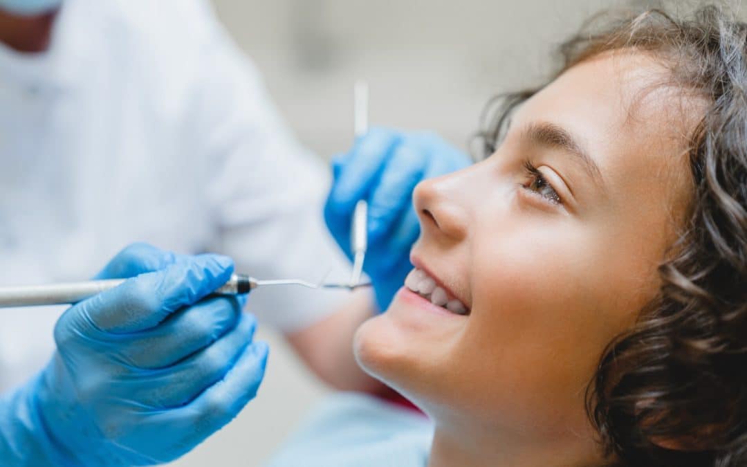 Boy avoiding gum disease at Pediatric Dentistry on Kimball in Brooklyn NY